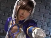 Lutando Linda Garota Chun Li